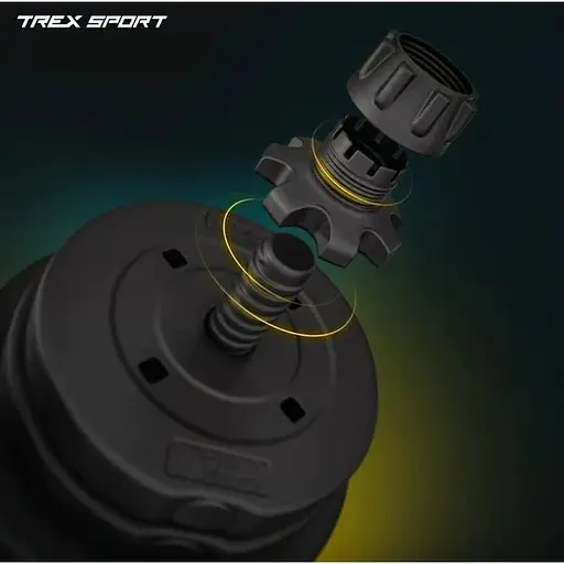 Гантели композитные Trex Sport TX-010SK 2х10кг - фото 5