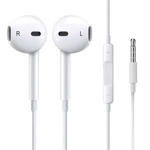 Проводные наушники Hoco M1 for apple, 3.5mm, 1.2m, white - фото 2