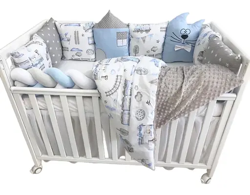 Дитячий набір Moontime у ліжечко "Транспорт" - фото 1