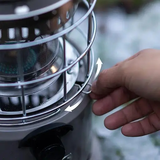 Туристическая газовая горелка-обогреватель Naturehike CNH22CJ014 (Бежевый) - фото 3