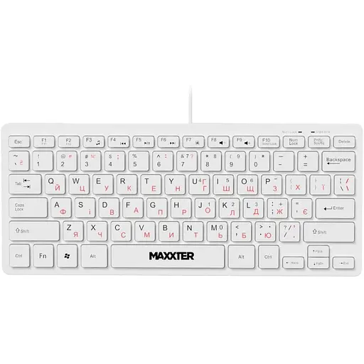 Клавиатура проводная Maxxter KBM-C01W-UA