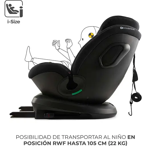 Автокрісло Kinderkraft Xpedition 3 i-Size Black (KCXPED03BLK0000) - фото 15