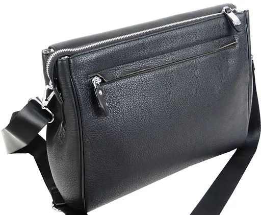 Чоловіча шкіряна сумка, месенджер Dor. Flinger 32х26х9 см sum0021082 - фото 4