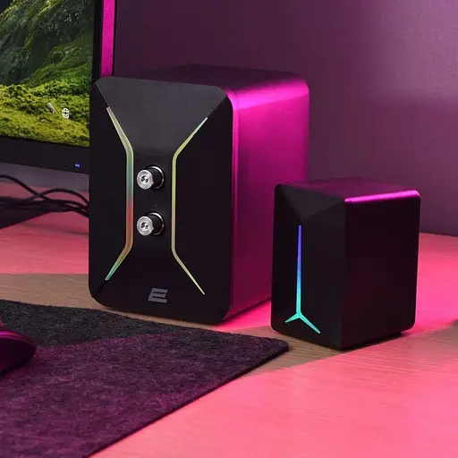 Акустическая система 2E 2.1 PCS301 RGB USB Black (2E-PCS301BK) - фото 6