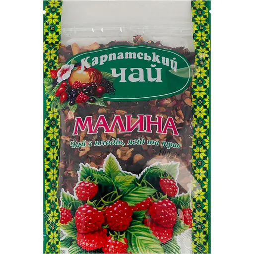 Чай фруктовий Карпатський чай Малина 100г