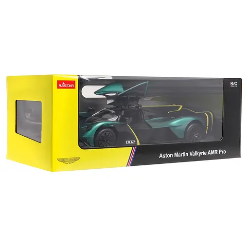 Машинка RASTAR Aston Martin Valkyrie AMR Pro R/C 1:14 темно-зелений 92100 - фото 8