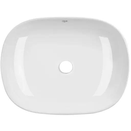 Раковина Qtap Aquarius без донного клапана QT21112185WN - фото 1