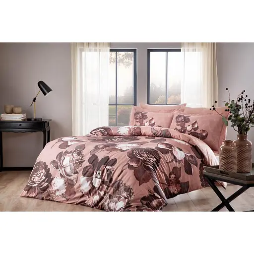Комплект постельного белья TAC Avila Dried Rose Семейный Разноцветный 000229433