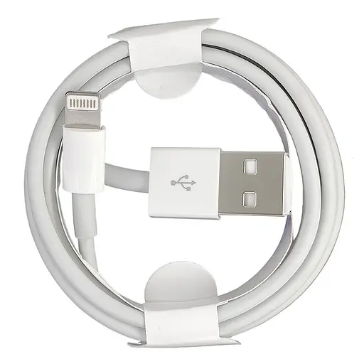 Кабель Foxconn USB - Lightning 1 метр зарядный шнур провод D17494