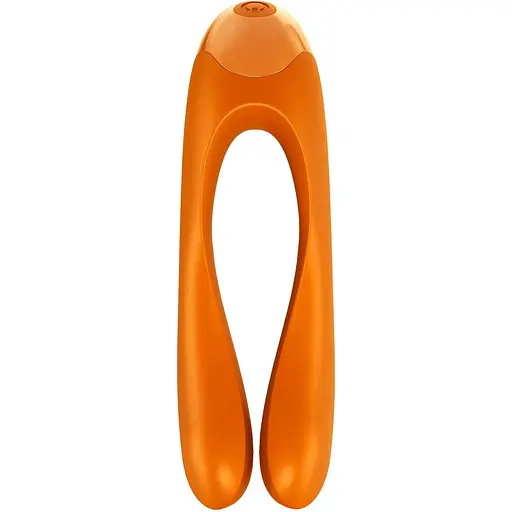 Вибратор на палец Satisfyer Candy Cane Orange