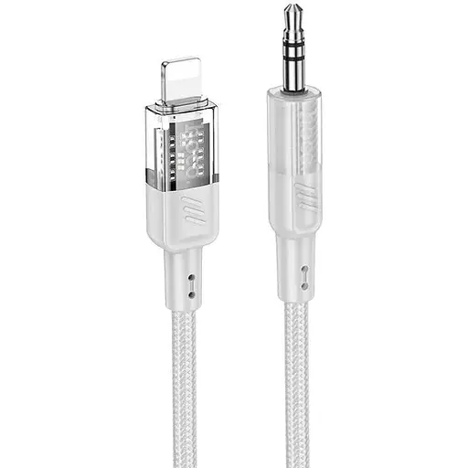 Кабель Hoco Spirit transparent digital audio conversion cable iP UPA27 1,2 м