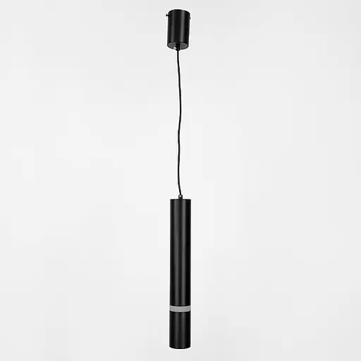 Мінімалістичний підвіс у чорному корпусі 41х6 см | Арт. A076/1 BK | Line F - фото 4