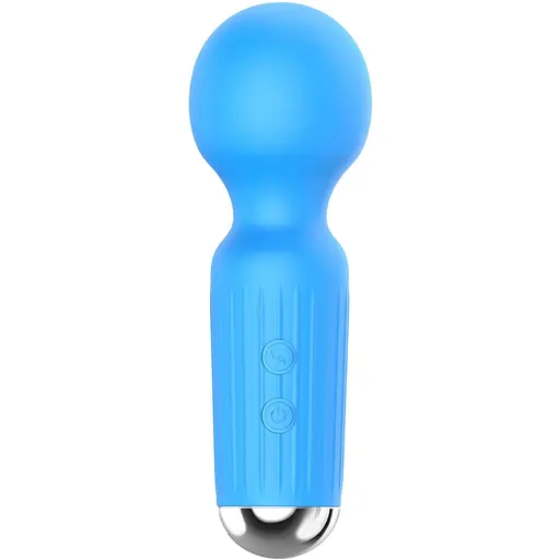 Вібромасажер Boss Series Rechargeable 11 см блакитний
