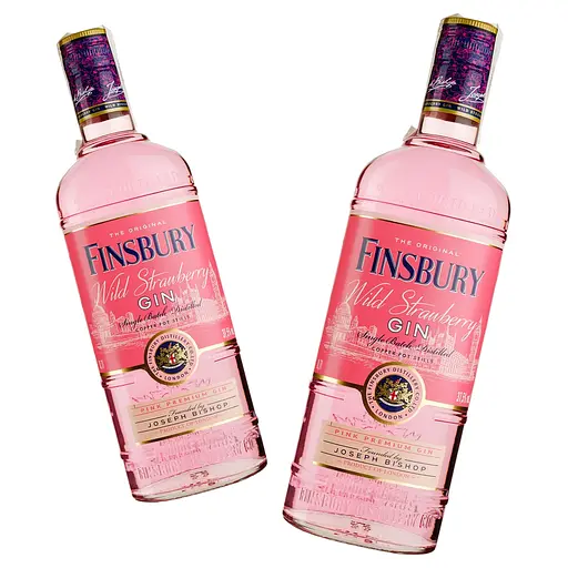 Джин Finsbury Wild Strawberry 37.5% (2 шт. x 0.7 л) - фото 1