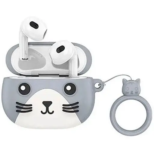 Бездротові Bluetooth навушники Hoco EW46 True wireless Stereo headset Mysterious Cat White (1981454719)
