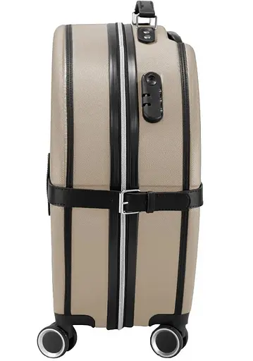 Валіза Semi Line 20" (S) Champagne/Black (T5674-2) (DAS302682) - фото 4