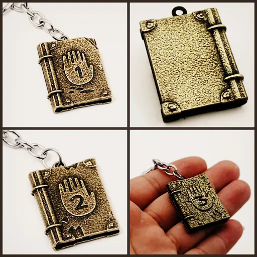 Брелок Щоденник Гравіті Фолз Gravity Falls.843 - фото 2