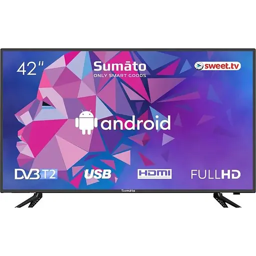 Телевизор Sumato 42FTS03 (Smart-TV, T2)