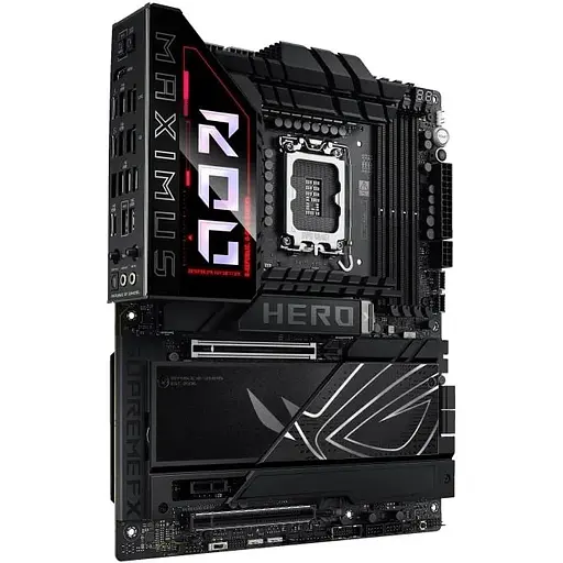 Материнская плата Asus ROG Maximus Z890 HERO s1851 Z890 4xDDR5 M.2 Thunderbolt HDMI Wi-Fi BT ATX - фото 7