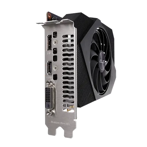 Відеокарта GeForce GTX 1650 4GB Asus Phoenix D6 OC (PH-GTX1650-O4GD6-P) Б/В - фото 3