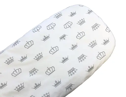 Простынь хлопковая Moontime в коляску "Короны" - фото 1