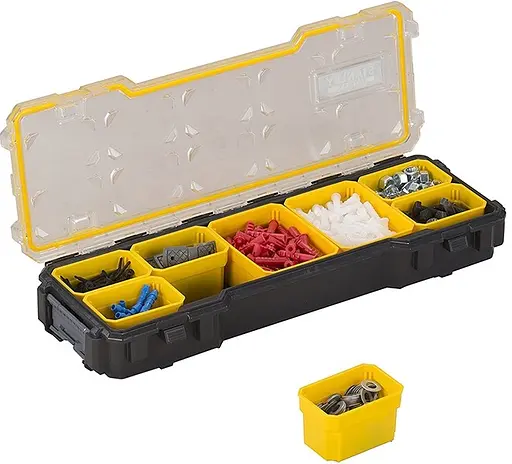 Ящик Stanley инструментальный-органайзер пластмассовый 44.6 x 15.2 x 7.4 см профи FMST1-75781 - фото 4