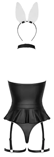 Боді Cottelli Costumes Bunny M (чорний) - фото 5