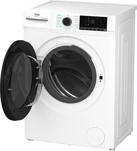 Прально-сушильна машина Beko фронтальна 7(5) кг 1400 D 52 см дисплей інвертор пара білий - фото 4