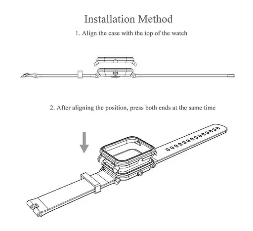 Комплект Tamister для смарт-часов Amazfit Bip/Bip Lite оранжевый - фото 4