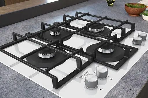 Варильна поверхня Hotpoint-Ariston HAGS61F/WH - фото 4