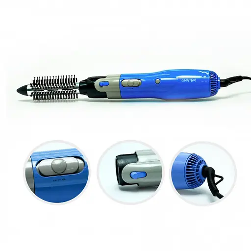 Універсальна щітка для укладання волосся Gemei GM 4833 10в1 - фото 2