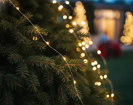 Гирлянда Chomik Охапка струн 200LED теплый белый 10 х 2 м (LED1780) - фото 3