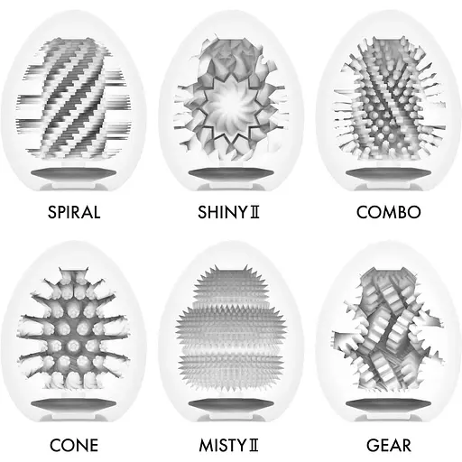 Яйце-мастбутор Tenga Egg Hard Boilded II Pack - фото 3