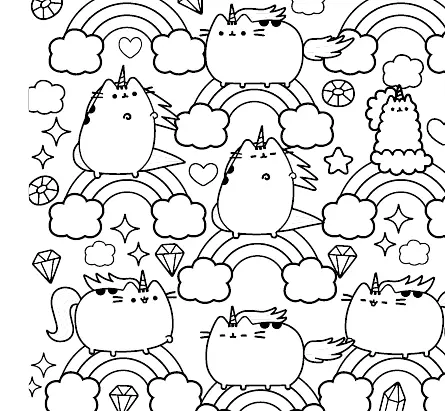 Мінірозмальовка Pusheen - фото 5