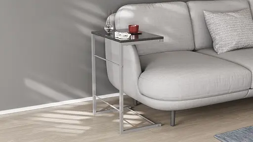 Столик Террі 650x440x330 Сірий метал ДСП Сосна Кембра 16мм FRD-104664