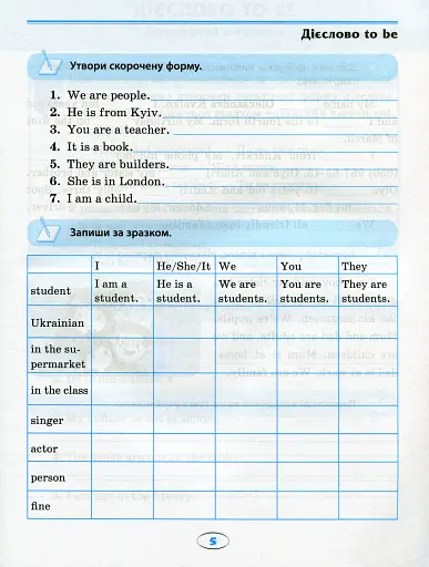 English. Початкова школа. Усі вправи Present Simple - фото 5