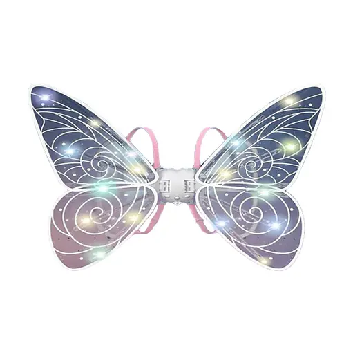 Карнавальні крила "Метелик" Bambi 840, 64-65 см, рухливі, 2 режими, музика та світло - фото 1