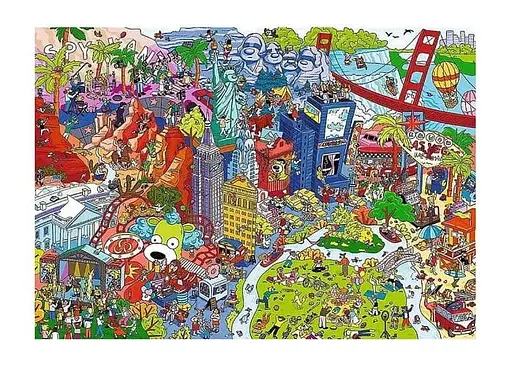 Пазл Trefl США Детектив 500 эл. (37480) - фото 2