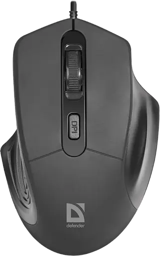 Мишка Defender Datum MB-347 Black (52347)