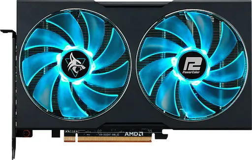 Видеокарта PowerColor AMD Radeon RX 6600 8Gb Hellhound (AXRX 6600 8GBD6-3DHL) (GDDR6, 128 bit, PCI-E v4.0) Б/у - фото 1