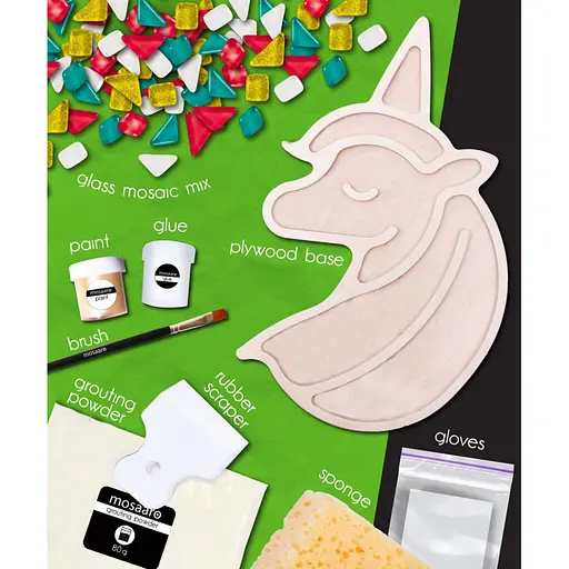 Дитячий набір для творчості кришталева мозаїка "Єдиноріг" MA2002 - фото 3