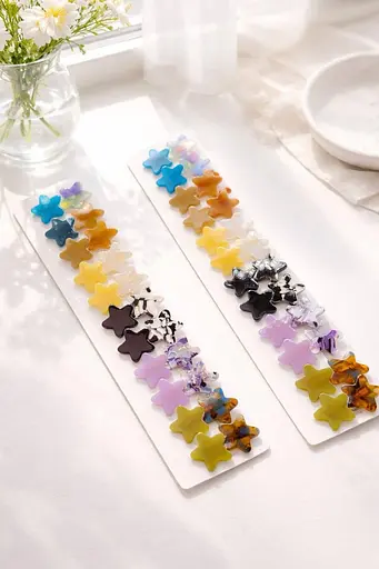 Комплект кольорових шпильок - фото 1