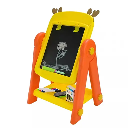 Мольберт двосторонній з магнітними літерами оленя - фото 3