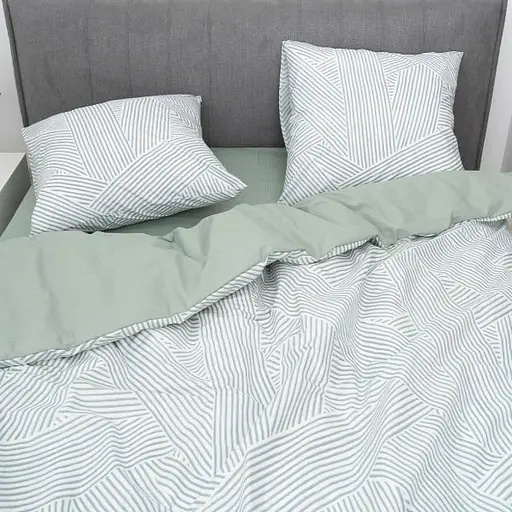 Комплект постільної білизни Viluta євро ранфорс 25370 100% бавовна - фото 2