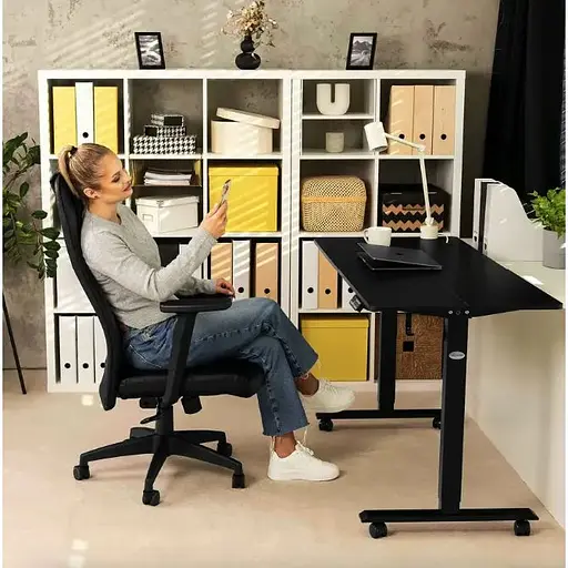 Офисное кресло Di Volio Adelo черный - фото 3