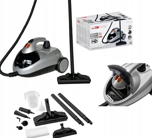 Пароочиститель 8 насадок Clatronic DR 3280 1500Вт - фото 1