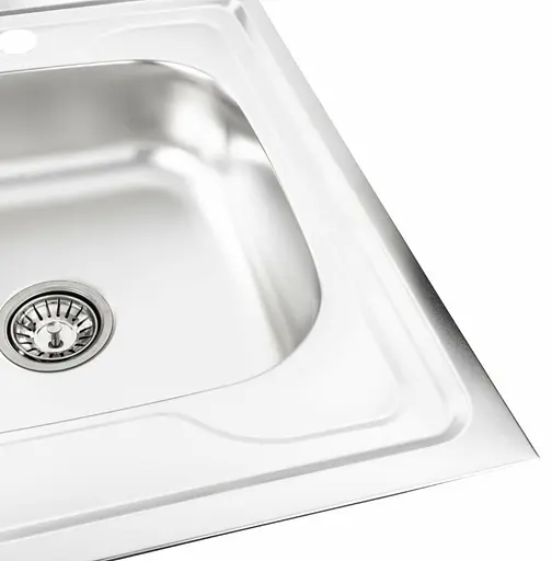 Кухонна мийка Platinum 8060 сатин (SP000000593) - фото 3