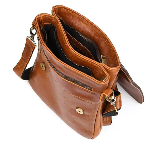 Чоловіча сумка через плече TARWA 25х24х5 см sum0028152 - фото 2