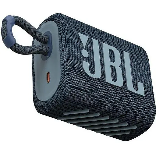 Портативна колонка JBL Go 3 Blue (JBLGO3BLU) - фото 9