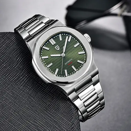 Наручные часы мужские PD-1728 Silver-Black Pagani Design acs0031105 - фото 3